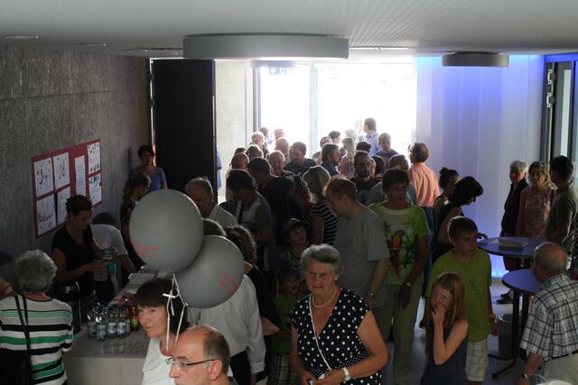 Zahlreiche Gäste besuchten das neue Haus.