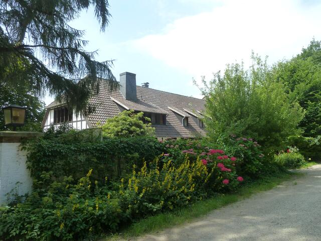 Ein Blick auf das Gutshaus.