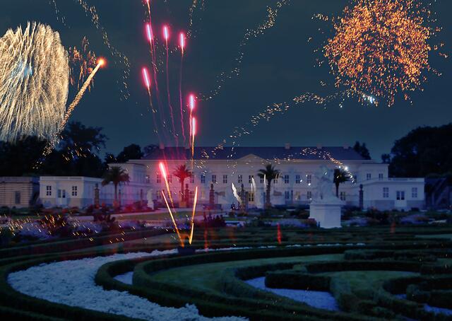 Tradition: Das Fest endet immer mit einem Feuerwerk.