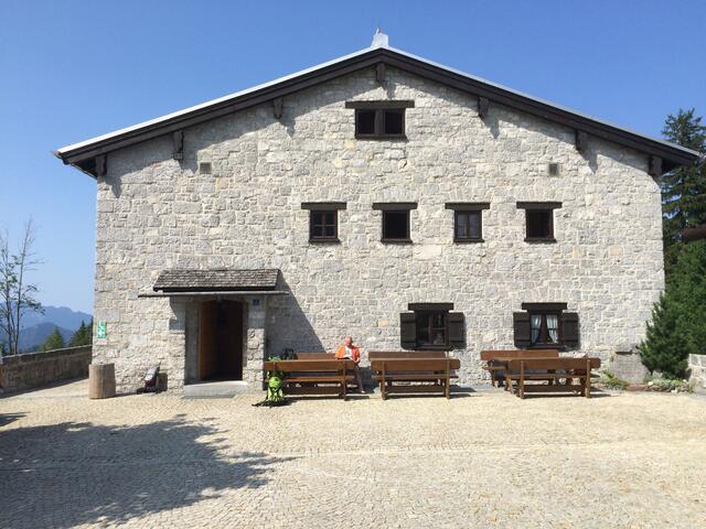 Kührointhaus 1420m , von dort ging es täglich los.