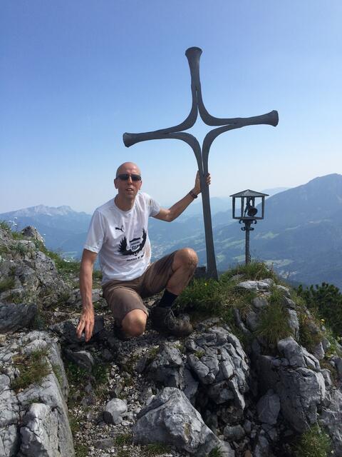 Moslanerkopf Gipfelkreuz 1815m