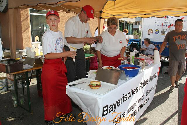 lecker Schnitzel gab es beim BRK