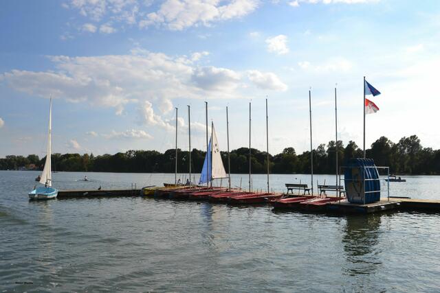 Der Maschsee in Hannover ist ein Eldorado für Wassersportler (Foto: Katja Woidtke)
