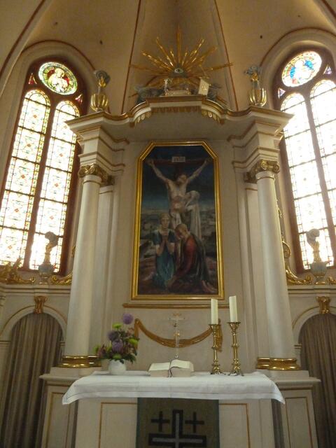 Der Altar in der Liebfrauenkirche.