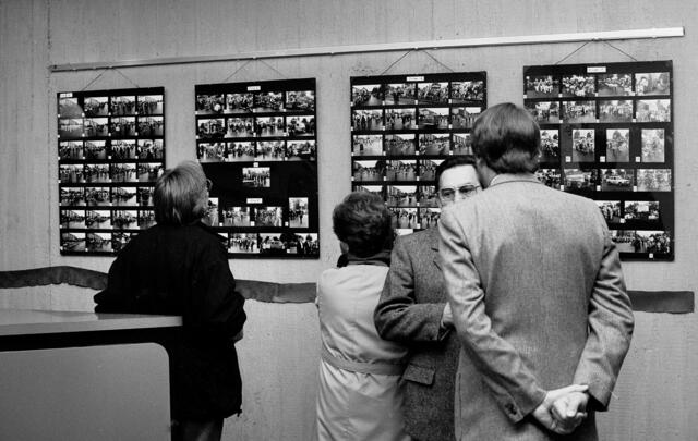Fotos und Zeitungsartikel ließen die 1000-Jahr-Feier noch einmal aufleben.