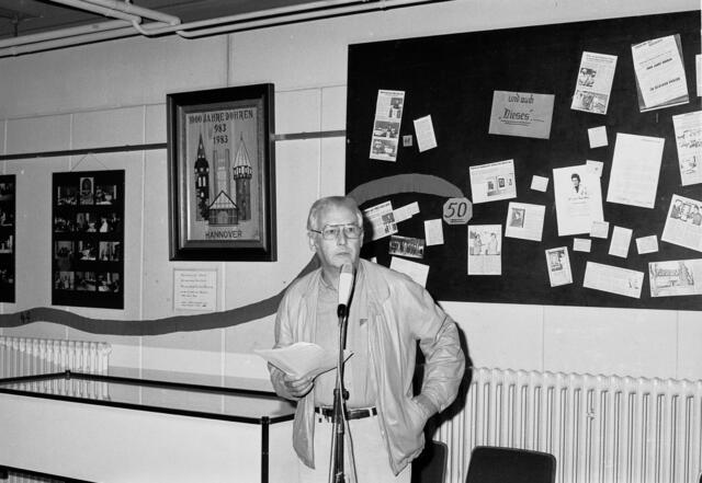 Noch einmal AGDV-Vorsitzender Siegfried Hebestreit bei seiner Ansprache.