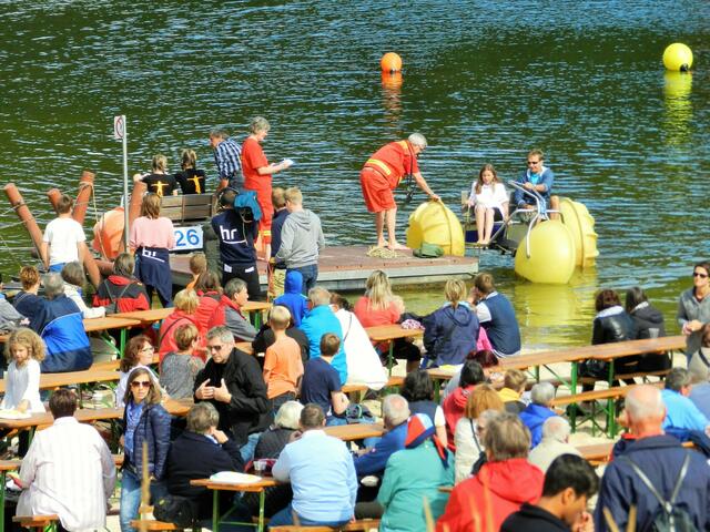 Wettkämpfe im Wasser.