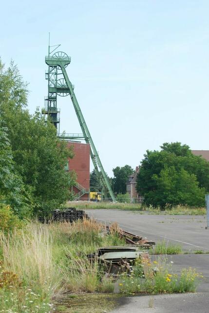 kleinbahn Wathlingen-Ehlershausen   03  förderturm der K+S