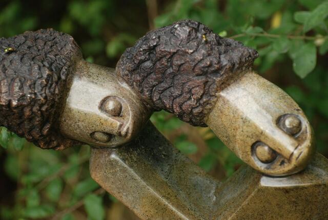 gesichter einer ausstellung: Shona-skulpturen  10