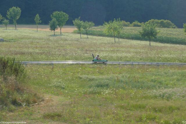 Voll Karacho geht´s abwärts!