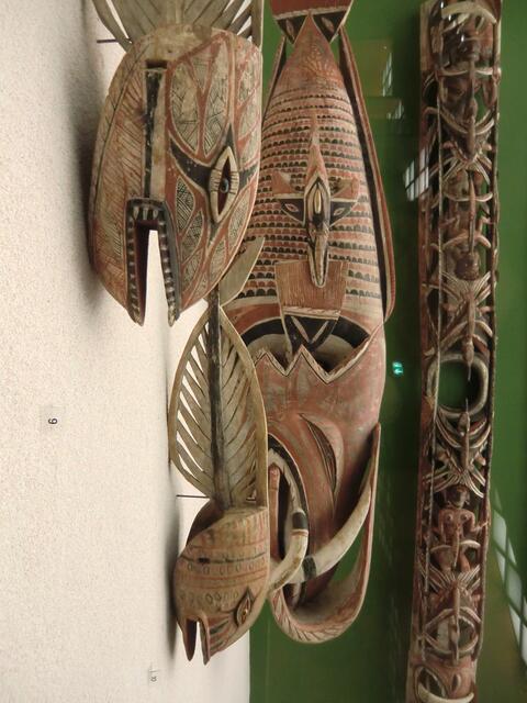 Mythische Fischbeute aus Neuirland