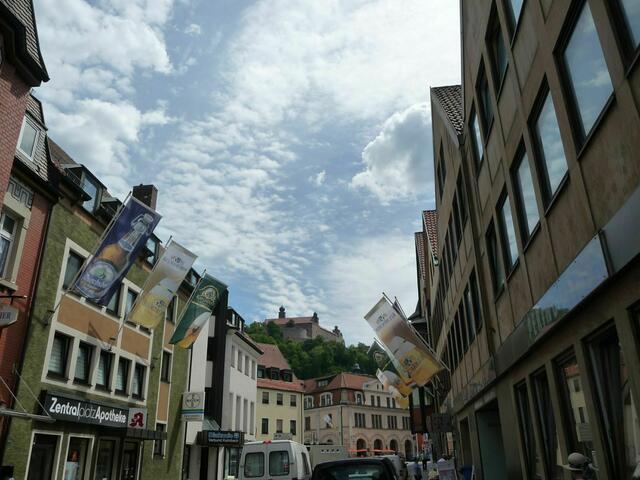 Kulmbach mit Plassenburg