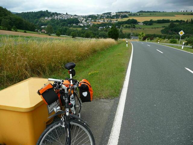 Blick zurück auf Blankenberg