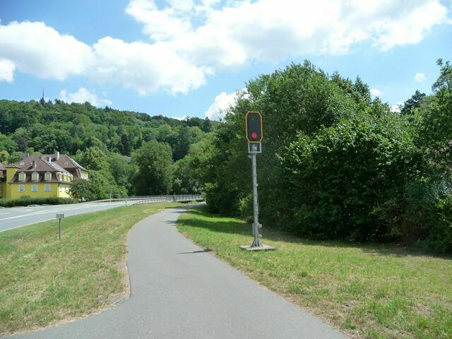 Ehemalige Bahntrasse bei Bad Berneck