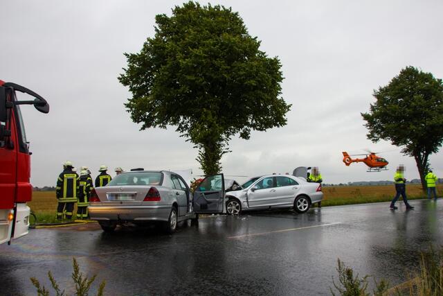 Die B3 hinter Arnum Richtung Pattensen war mehrere Stunden vollgesperrt.