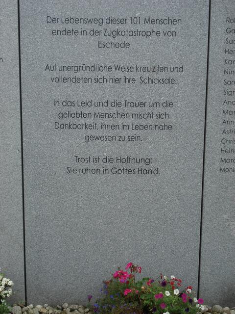 In Stein gemeißeltes Gedenken