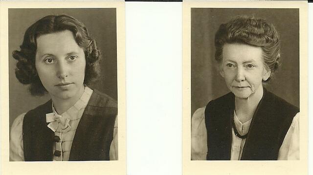 Meine Mutter und meine Oma zu meiner Kindergartenzeit.