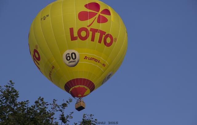 Zum Schluss startete noch ein Ballon. Na dann - gute Fahrt, und bis zum nächsten Mal!