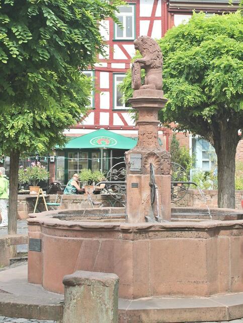 Der Marktbrunnen.