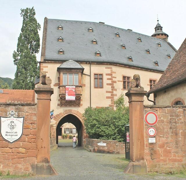 Das Büdinger Schloss.