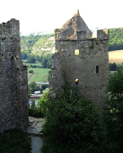 Blick in Richtung Saaleecke.