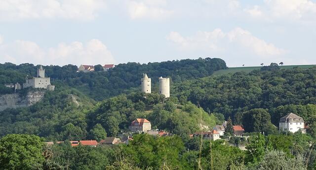 Schnappschuss in Stendorf, bei der Wanderung zu den Burgen.