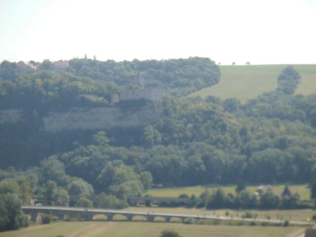 Blick zur Rudelsburg