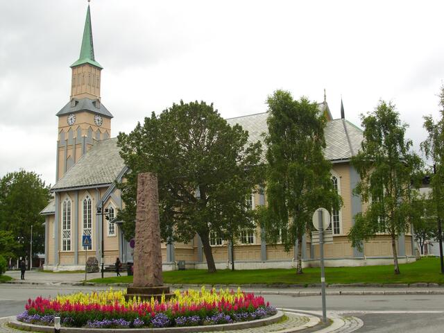 Dom von Tromsø, die nördlichste Kathedrale der Welt