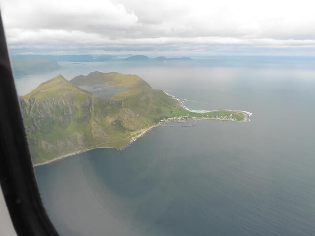 Anflug nach Ålesund