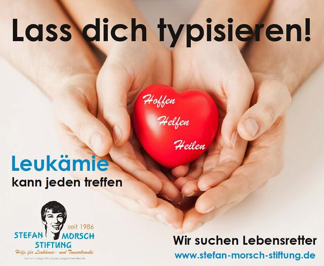 Unter der gebührenfreien Hotline 0800 - 76 67 724 sind Mitarbeiter der Stefan-Morsch-Stiftung erreichbar.