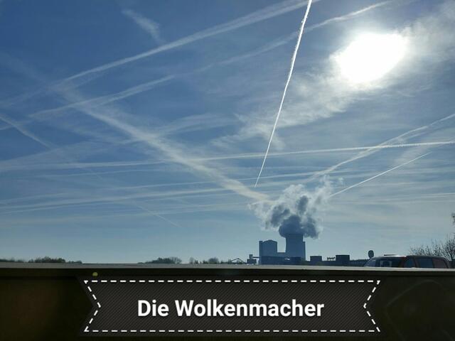 Wolken durch Technik