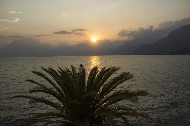 Abendstimmung am Lago de Atitlán