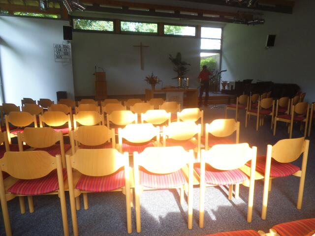 ab hier ist die methodistische Gemeinde zu sehen