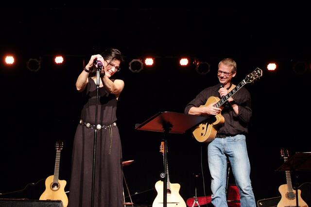Nora Benter und Martin Blohm