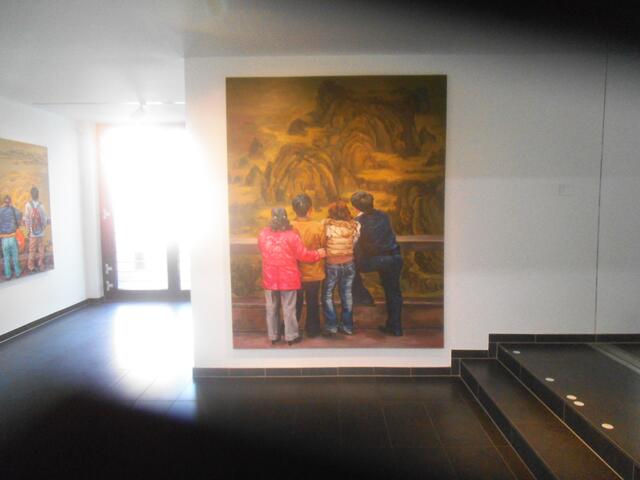 und nun schauen wir uns china8 in der Kunsthalle an