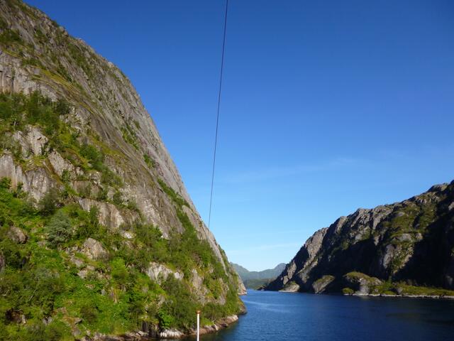 Der Trollfjord bei den Lofoten