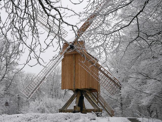 Hannover Lönspark Bockwindmühle