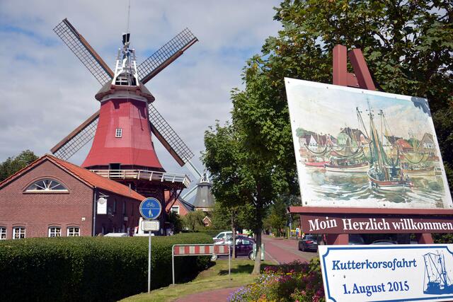 Heimat"Ostfriesland Greetsiel Windmühlen