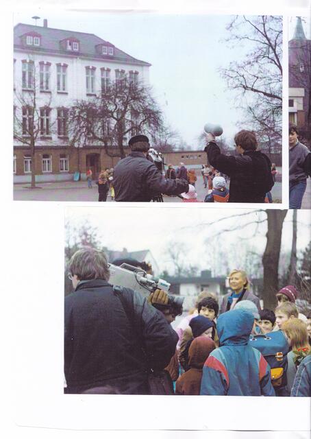 20. März 1985: RADIO BREMEN dokumentiert die Umweltaktion in der Schule an der Oslebshauser Heerstraße 115 zur Vorbereitung des Schulfestes am 28. Juni 1985 (1)