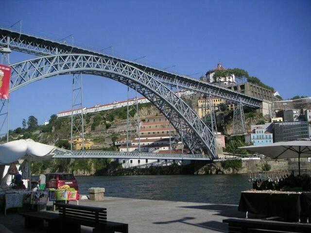 Eiffel - Brücke in Porto über den Douro