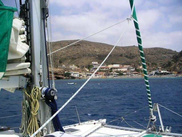 Ankerbucht westlich von Cartagena