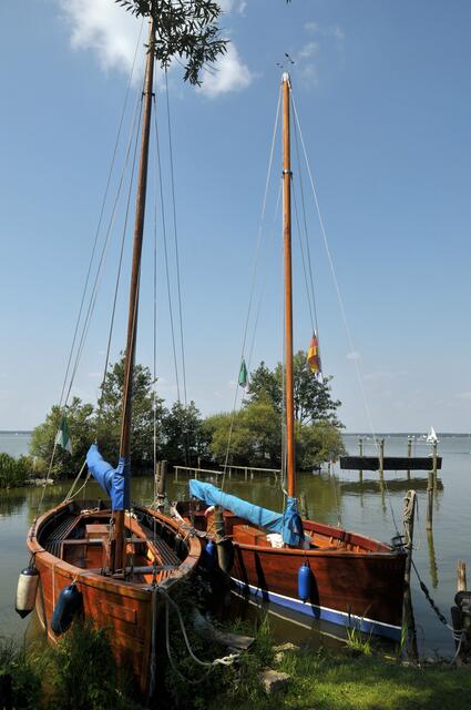 Boote am Steinhuder Meer