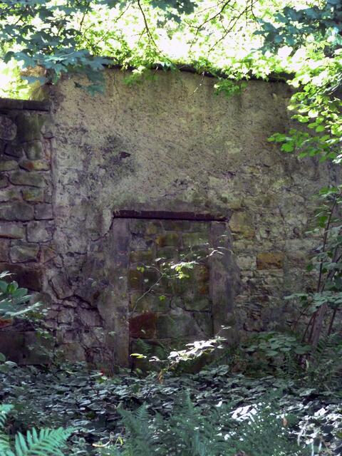 Stadtmauer aus dem Mittelalter mit Tür, Linden (Hannover)