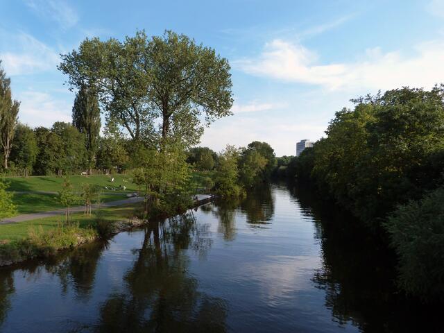 neugestaltetes Ihmeufer, Abschnitt Linden (Hannover)