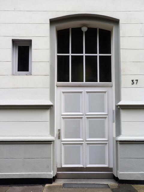 Haustür in de Geibelstraße, Hannover-Südstadt