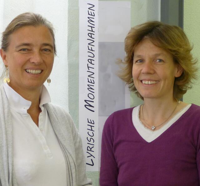 „Lyrische Momentaufnahmen“ mit Birgit Graf und Elisabeth Gröger