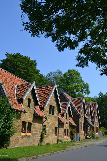 Die Fischerhäuser werden wegen ihres Baustils auch englische Häuser genannt (Foto: Katja Woidtke)