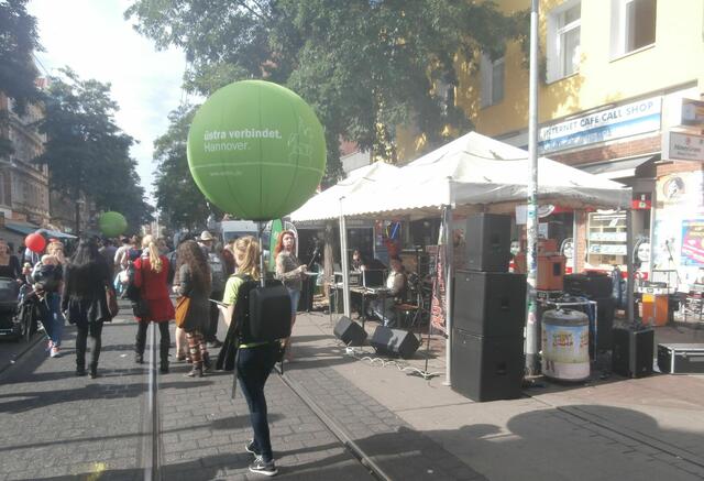 Die Straßenbahn fuhr nicht, die Üestra war trotzdem vor Ort.