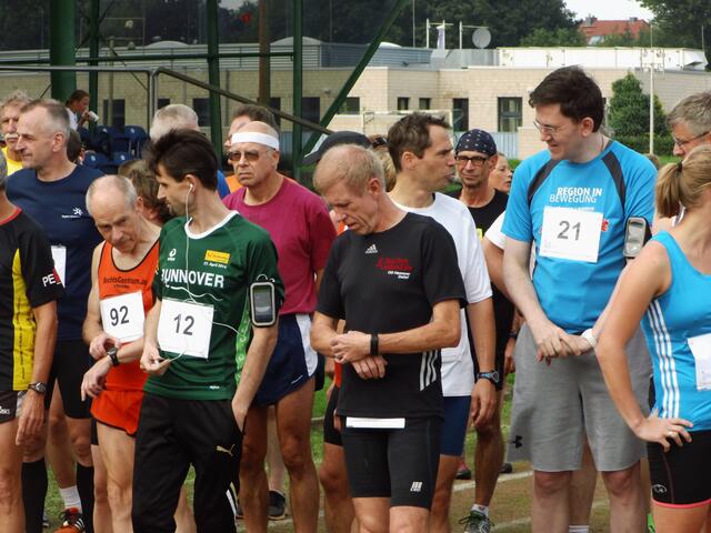 Startblock beim Eichenparklauf