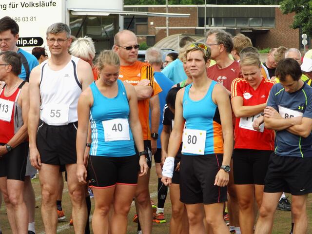 Startblock beim Eichenparklauf: Nr, 80 Mandy Krause